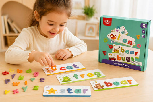 Alphabet Flashcard Puzzle – Marine Life