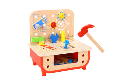Deluxe Wooden Work Bench | Fine Motor Pretend Play - image 2