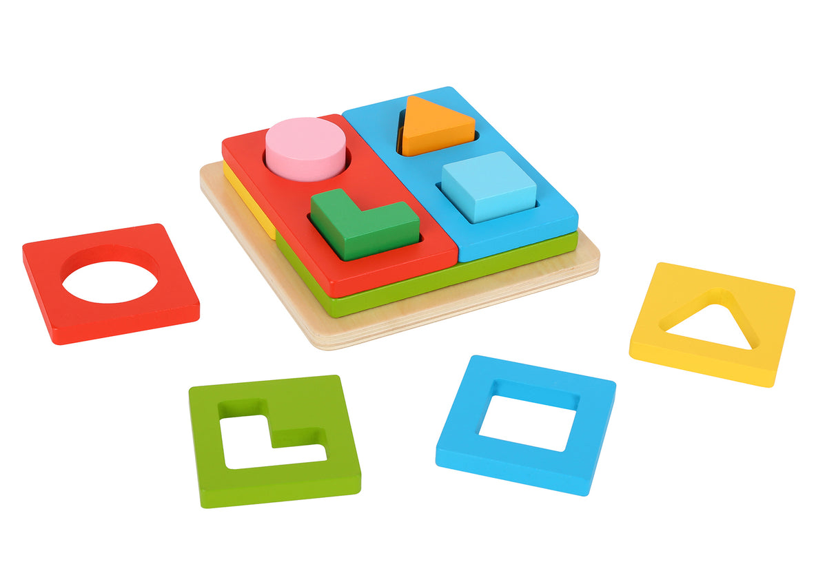 Wooden Multi-Shape Sorter