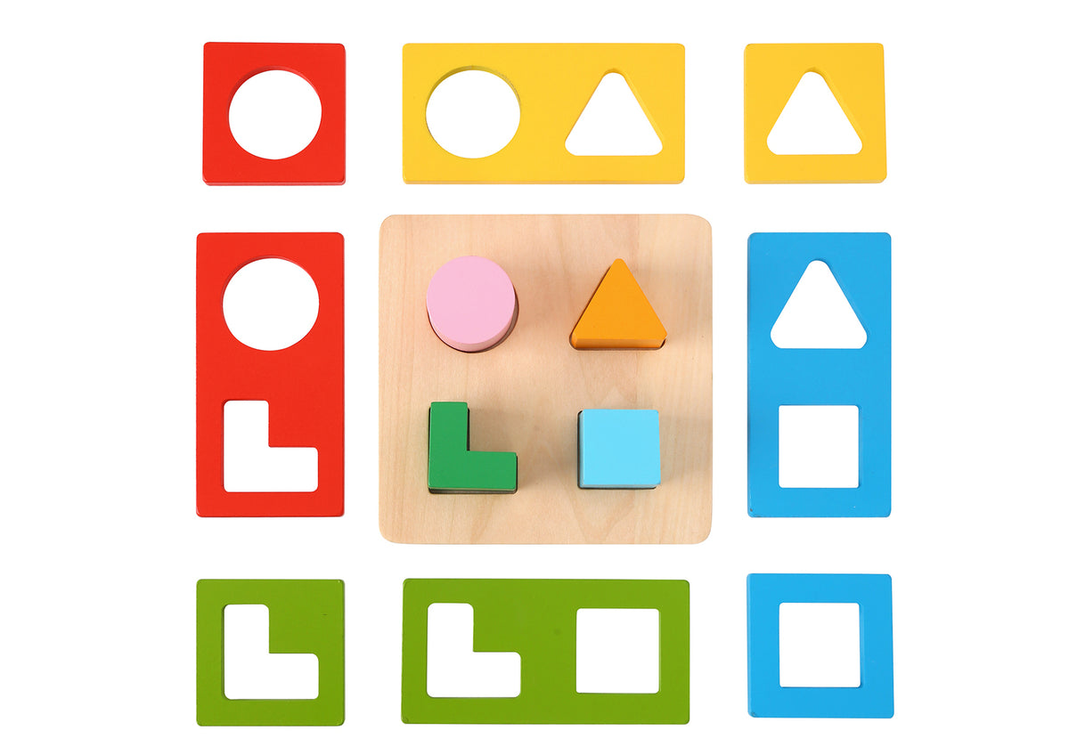 Wooden Multi-Shape Sorter