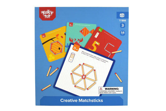 Creative Matchsticks Magnetic Puzzle Game
