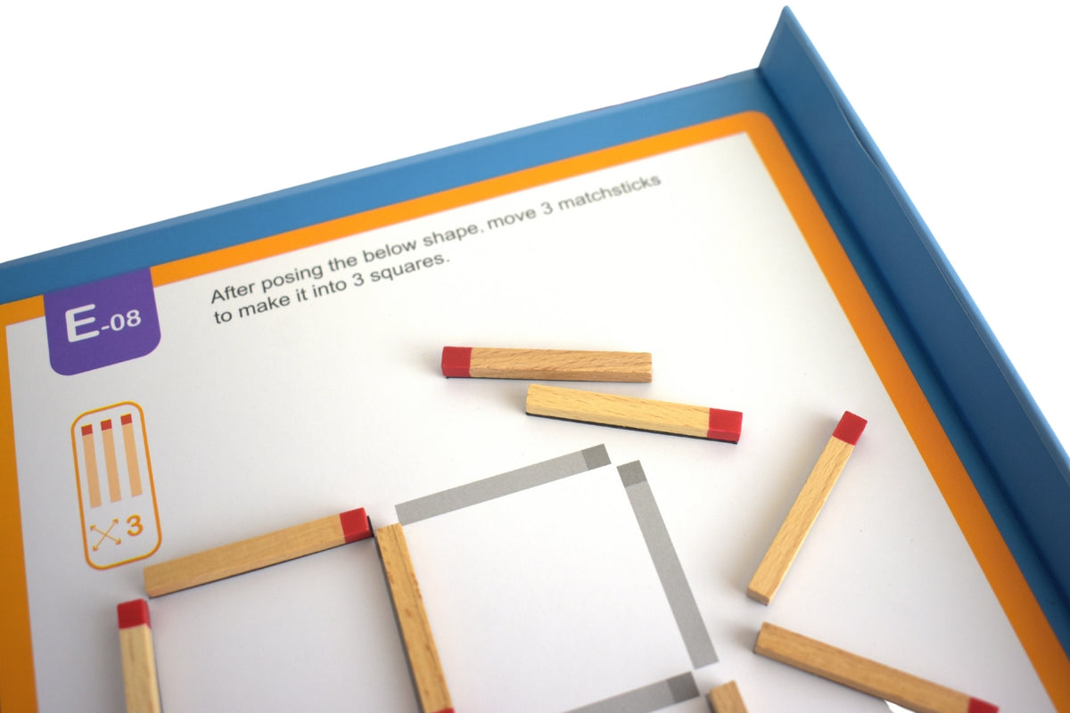 Creative Matchsticks Magnetic Puzzle Game