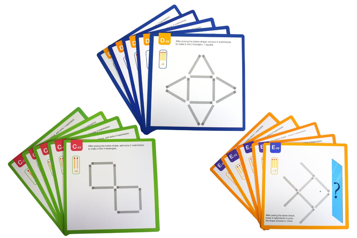 Creative Matchsticks Magnetic Puzzle Game