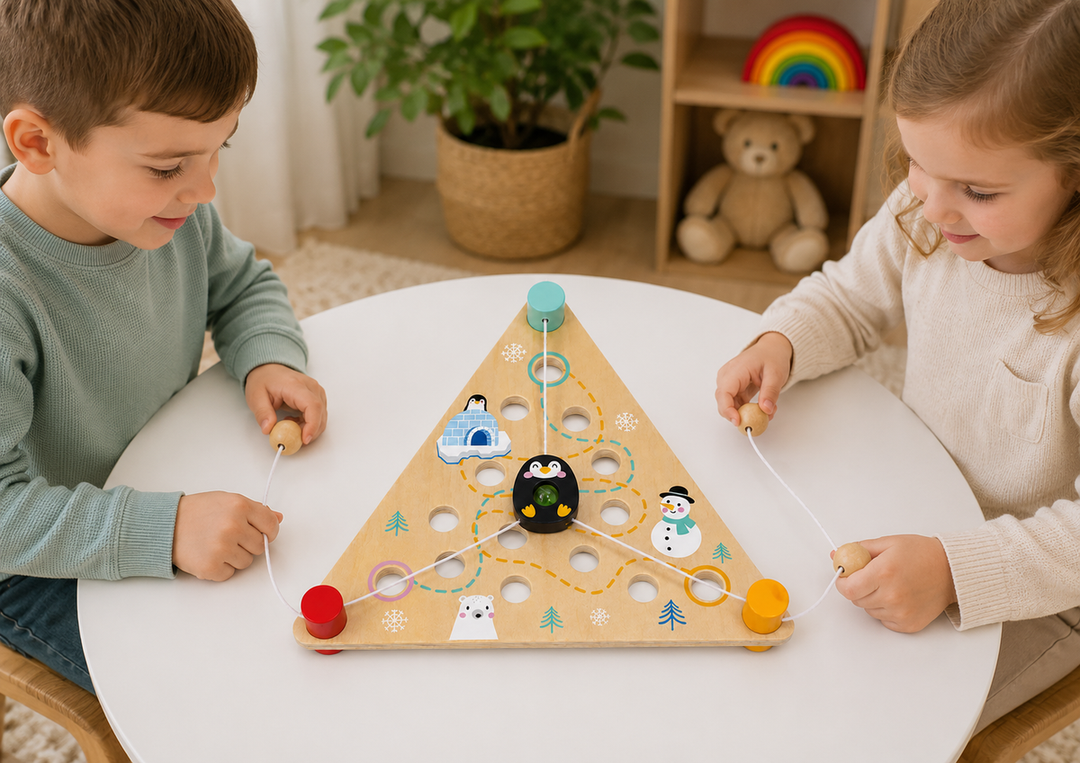 Penguin Adventure Fine Motor Game