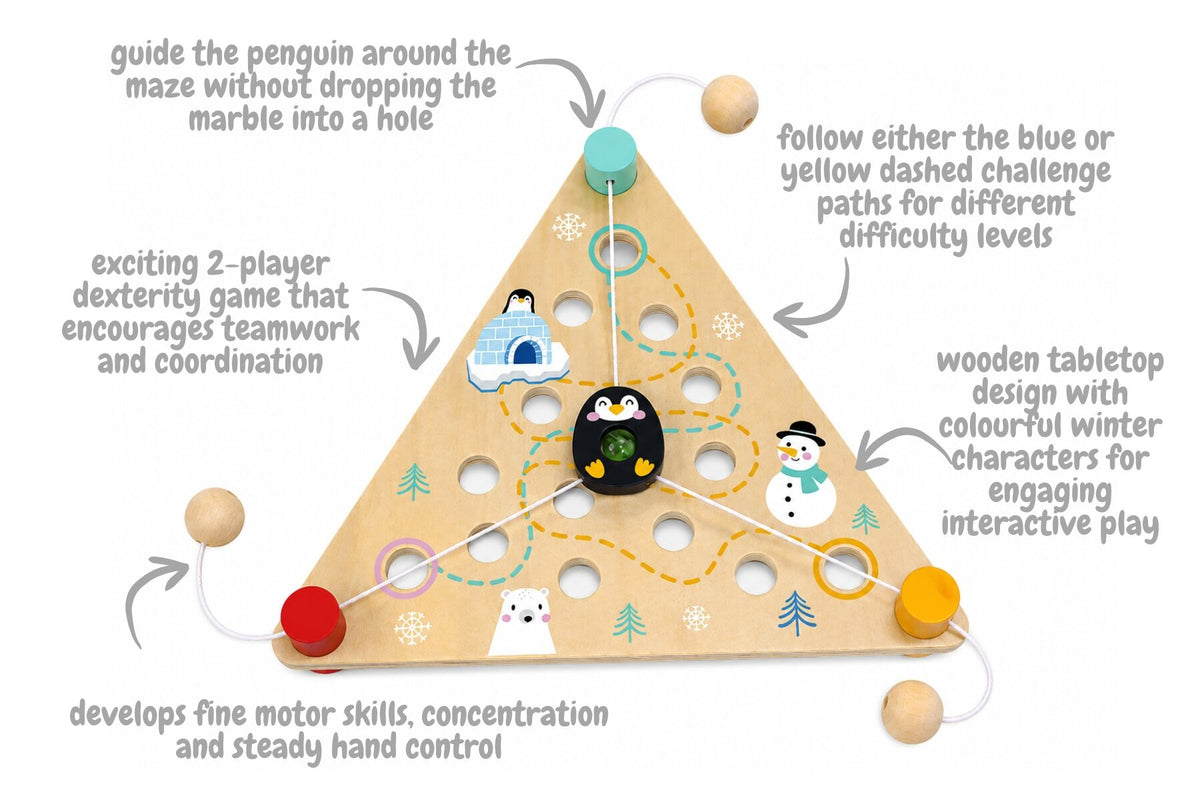 Penguin Adventure Fine Motor Game