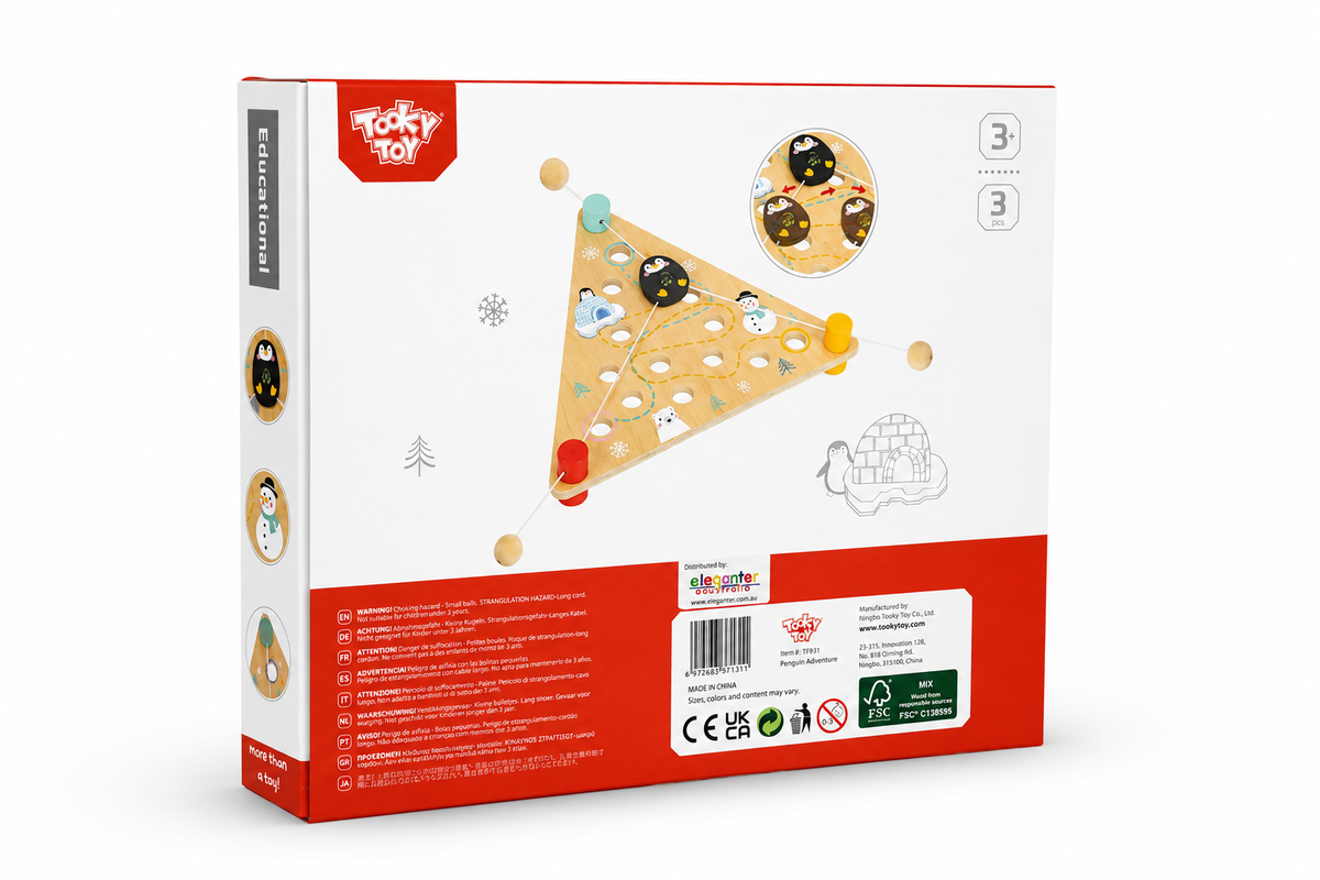 Penguin Adventure Fine Motor Game