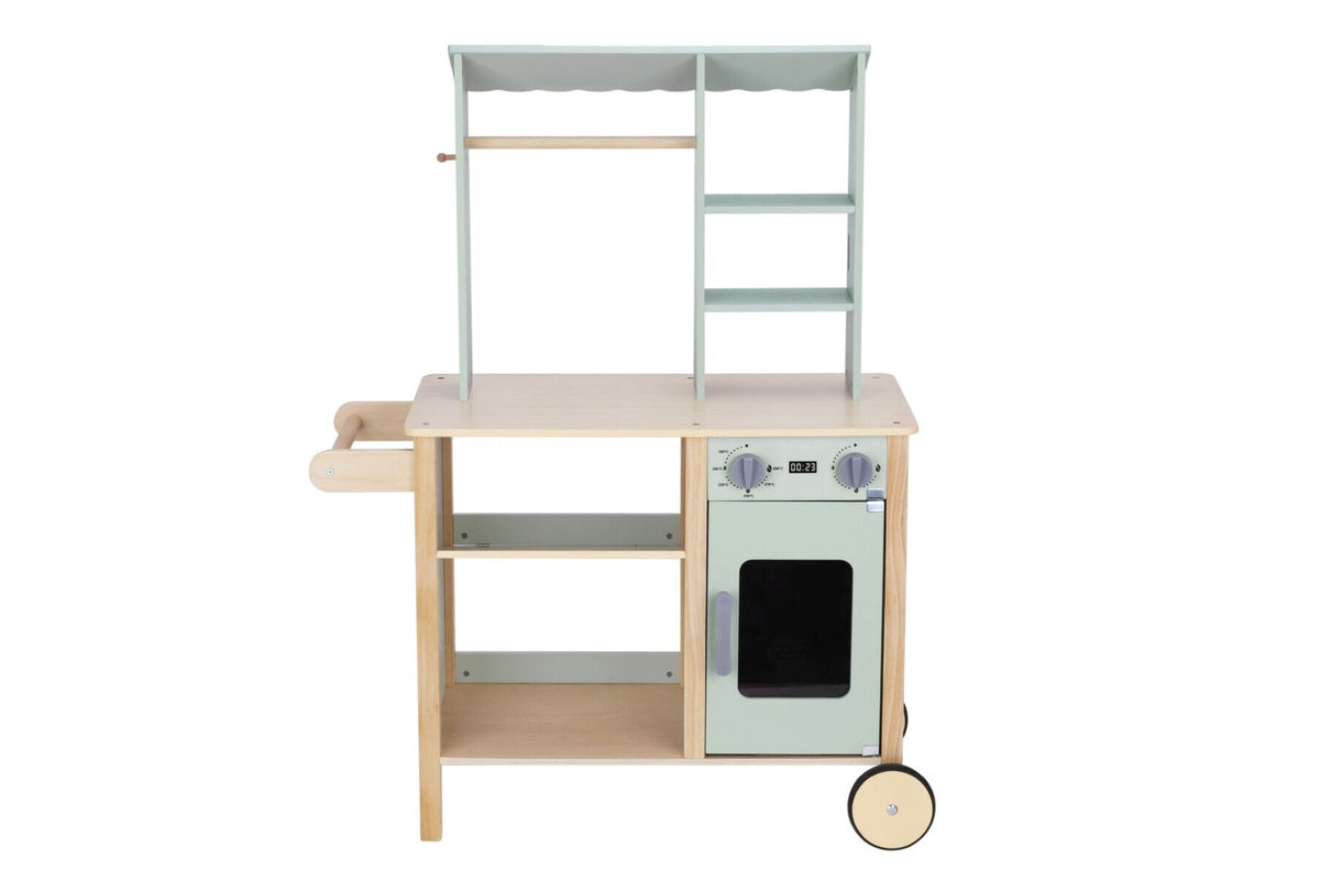 Wooden Grocery Store & Market Pretend Play Set