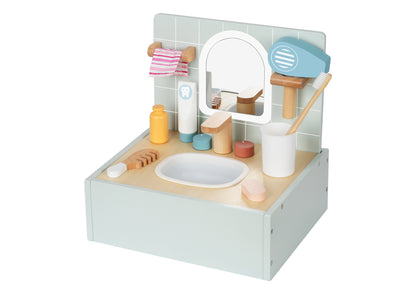 Wooden Bathroom & Toiletry Playset | Practical Life Play - image 2