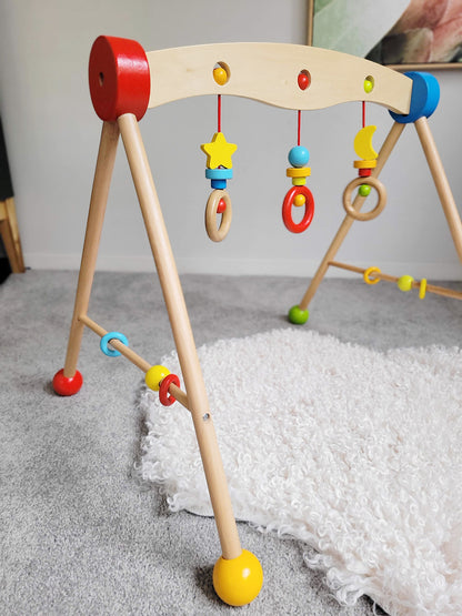 Wooden Baby Gym – Sensory Play & Motor Skills
