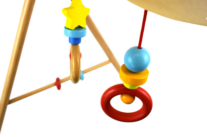Wooden Baby Gym – Sensory Play & Motor Skills