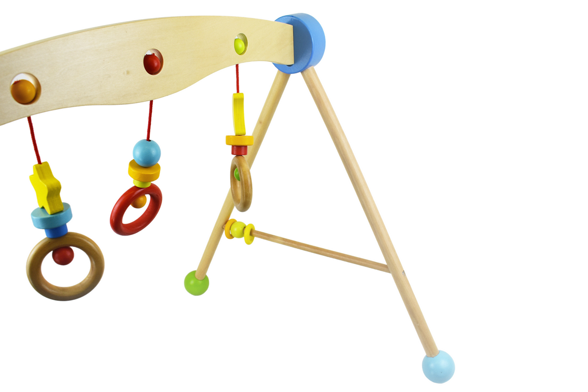 Wooden Baby Gym – Sensory Play & Motor Skills