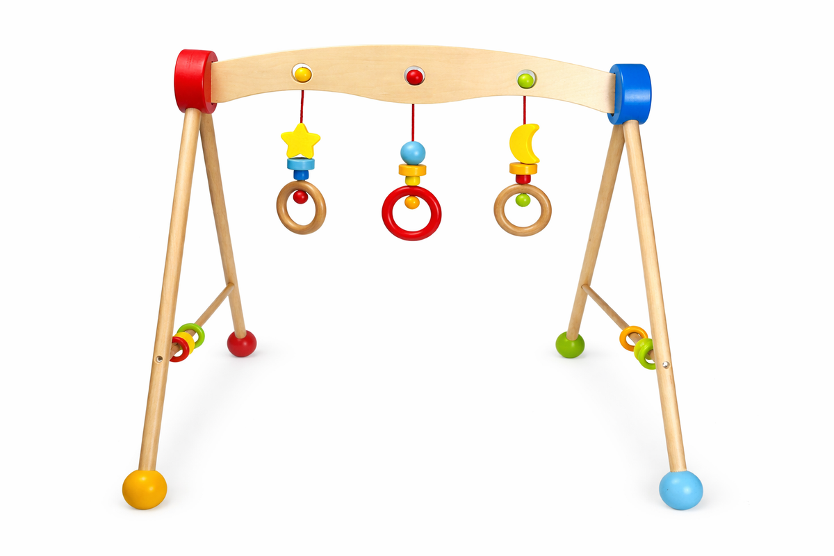 Wooden Baby Gym – Sensory Play & Motor Skills