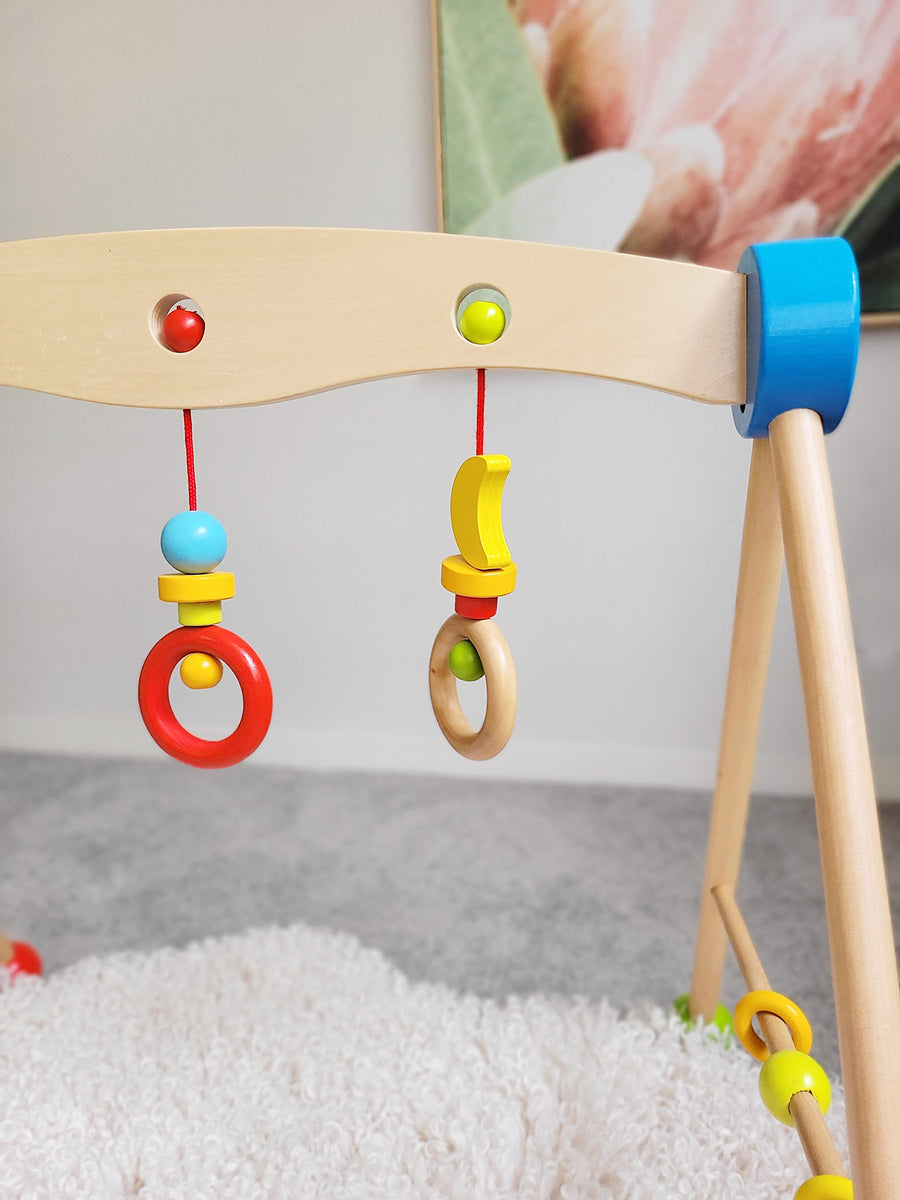 Wooden Baby Gym – Sensory Play & Motor Skills