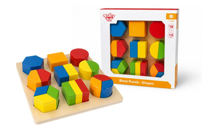 Wooden Shape Block Puzzle