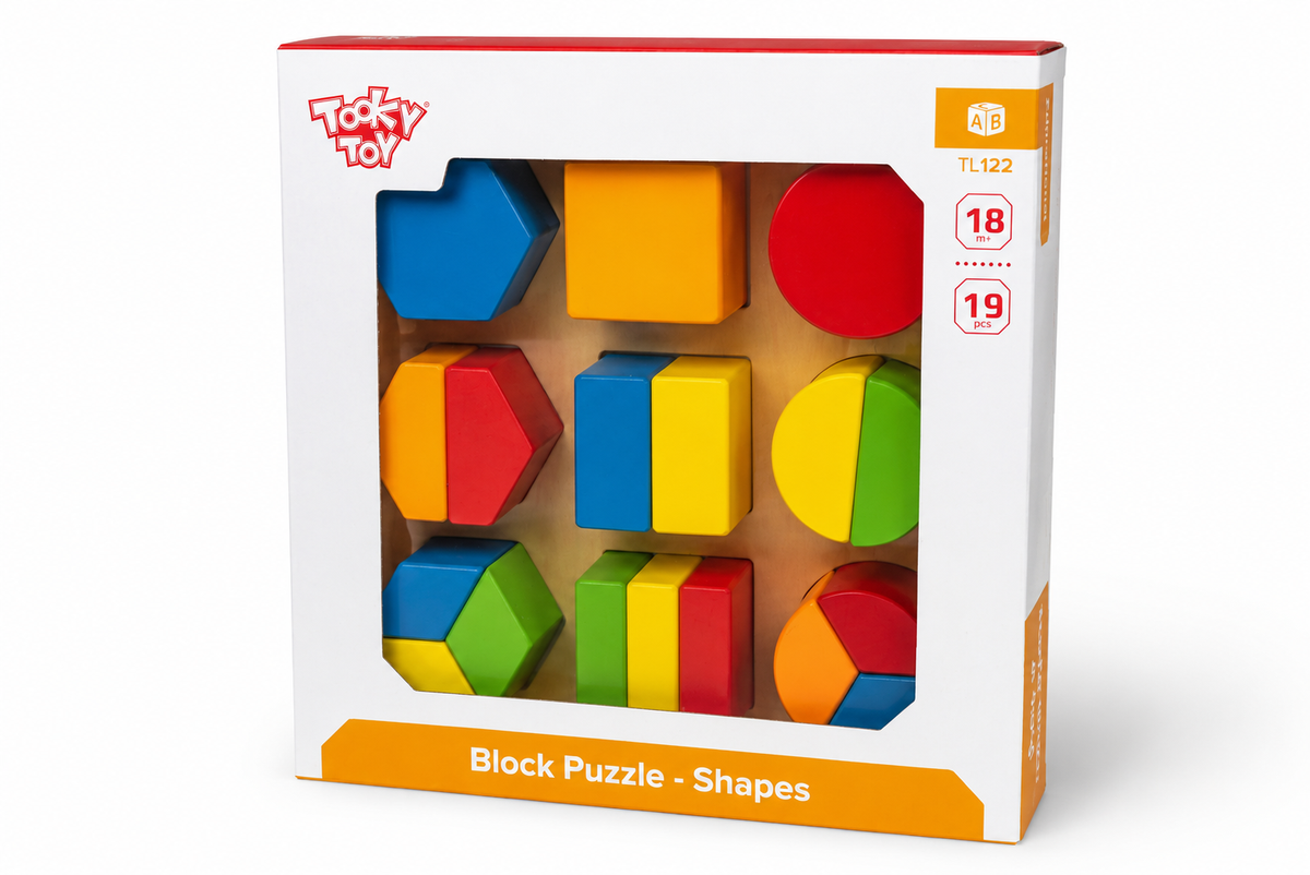 Wooden Shape Block Puzzle