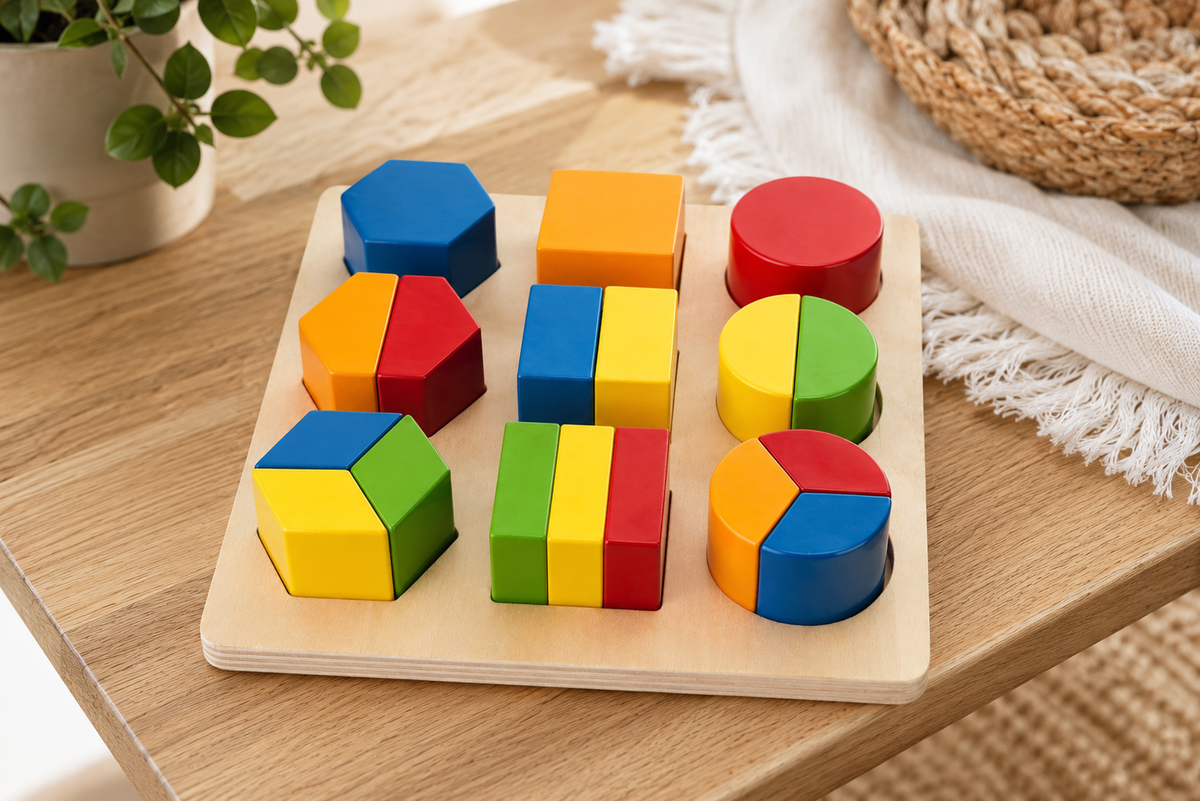 Wooden Shape Block Puzzle