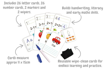 Reusable Handwriting & Learning Cards