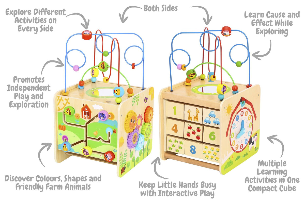 Farm Activity Play Cube Centre