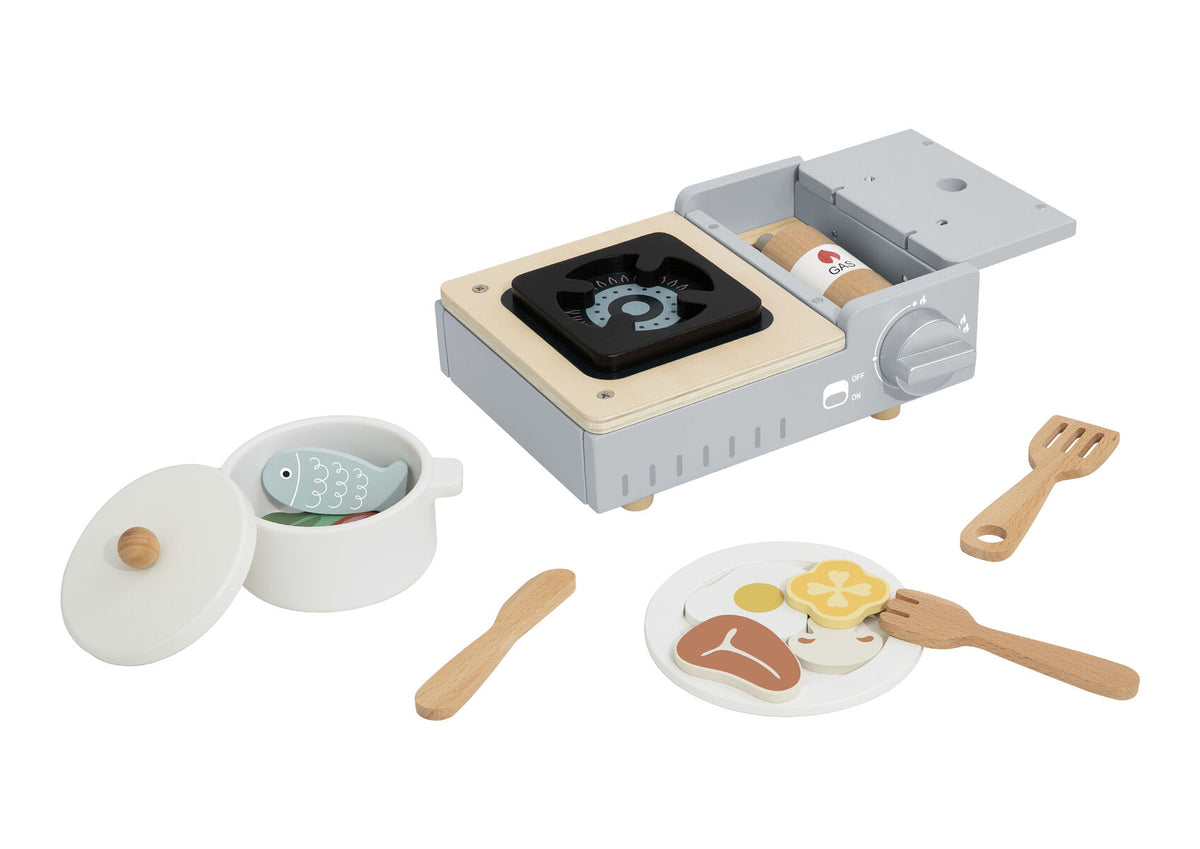 Wooden Camping Stove Set | Pretend Play Kitchen - image 3