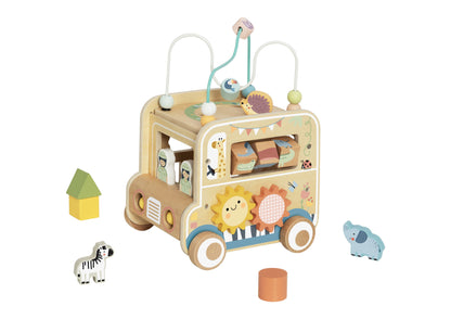 Safari Activity Vehicle | Shape Sorter & Fine Motor Play