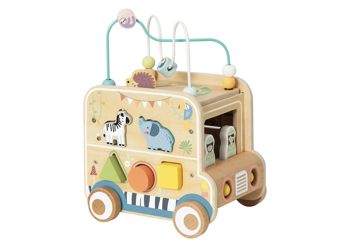 Safari Activity Vehicle | Shape Sorter & Fine Motor Play - image 2