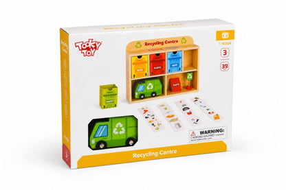 Wooden Recycling Centre Sorting Game