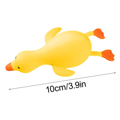 Darzheoy Squeeze Glitter Ducks Fidget Toys Pack Stress Relief Sensory Toys for Kids Adults Anxiety Relief Squeeze Toys (Random, 1pc) O
