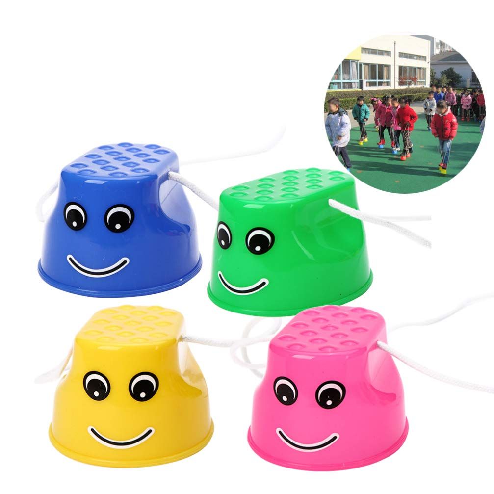 Kids Walking Cups Balance Stilts – 5 Piece Set