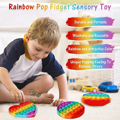 Puzzle Finger Bubble Fun Toy-octagon