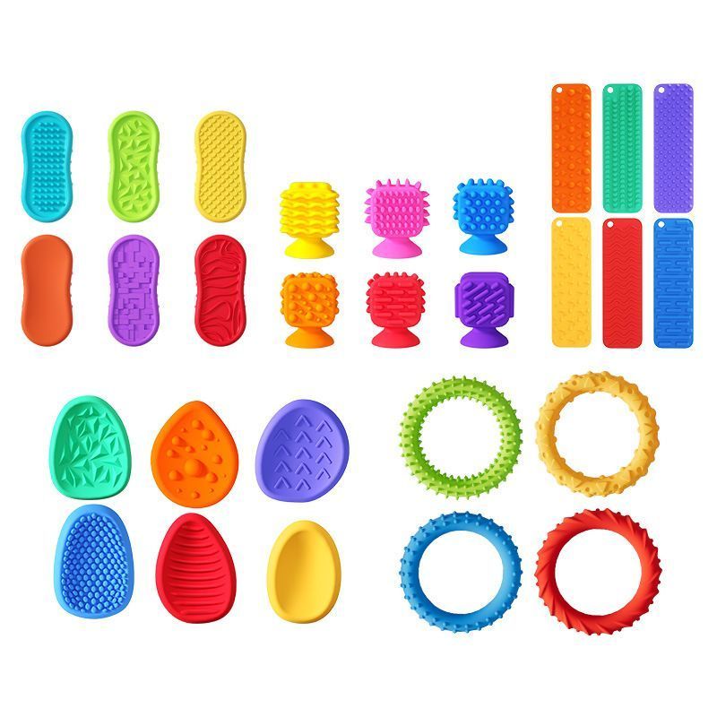 Sensory Suction Cup Toys - 6 Pack
