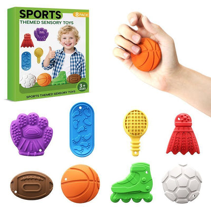 Sensory Suction Cup Toys - 6 Pack
