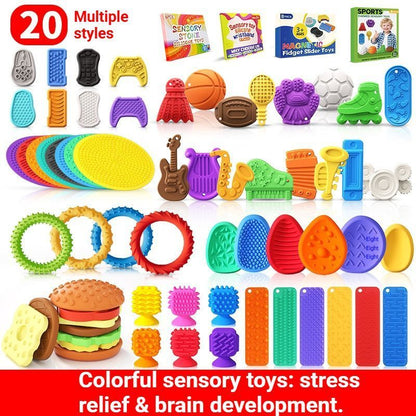 Sports Sensory Toys - 8-Piece Set