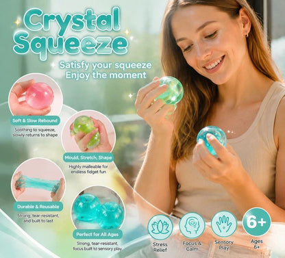 Tiny Daisy Shaped Squishy, Soft Mood Booster Fidget Toy 6cm 2 Pack