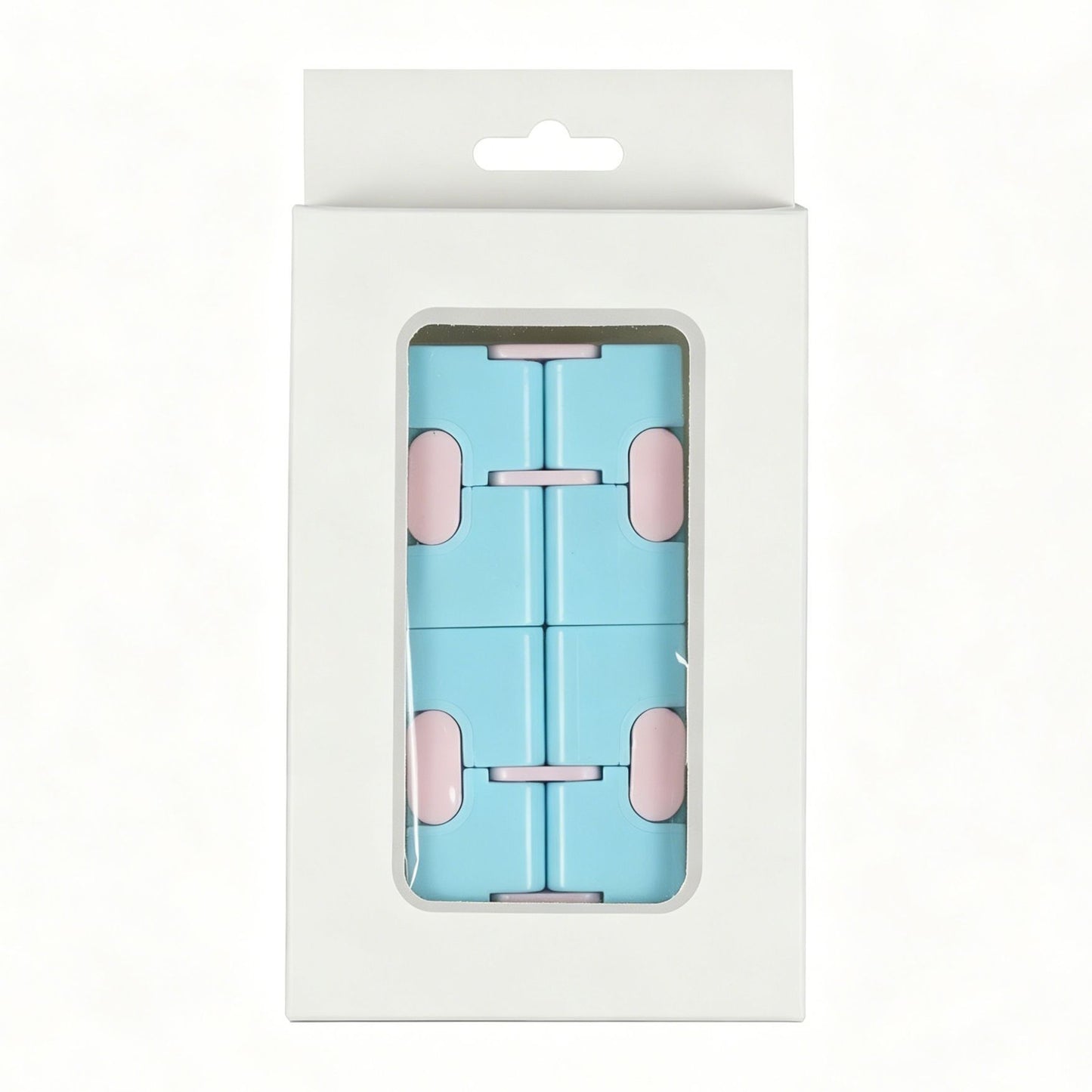 2pk Pastel Blue Macaron Infinity Fidget Cube