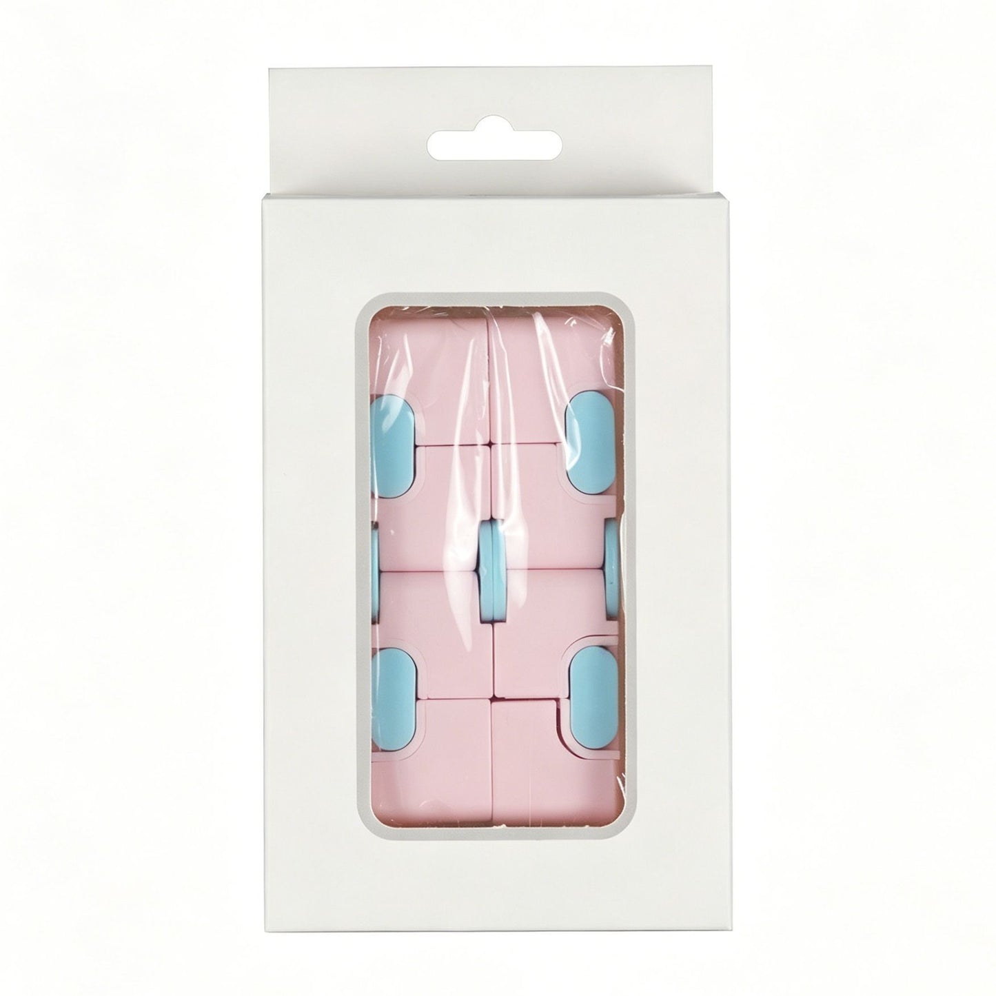 2pk Pastel Green & Pink Infinity Fidget Cube