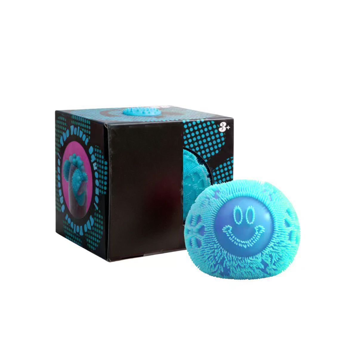 Purple Smiley Face Fidget Toy