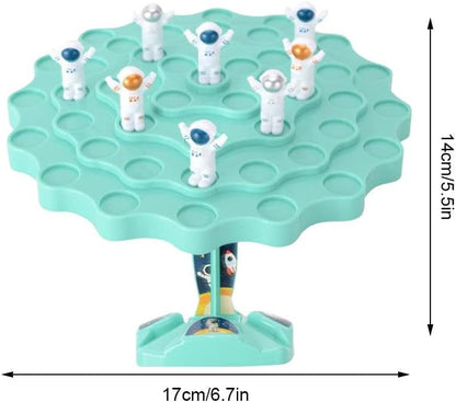 Astronaut Balance Game,Astronaut Balance Counting Toys Children's Desktop Space Puzzle Toy,Early Education Decompression Game Table Battle,Children Desktop Game Gift for Boys Girls