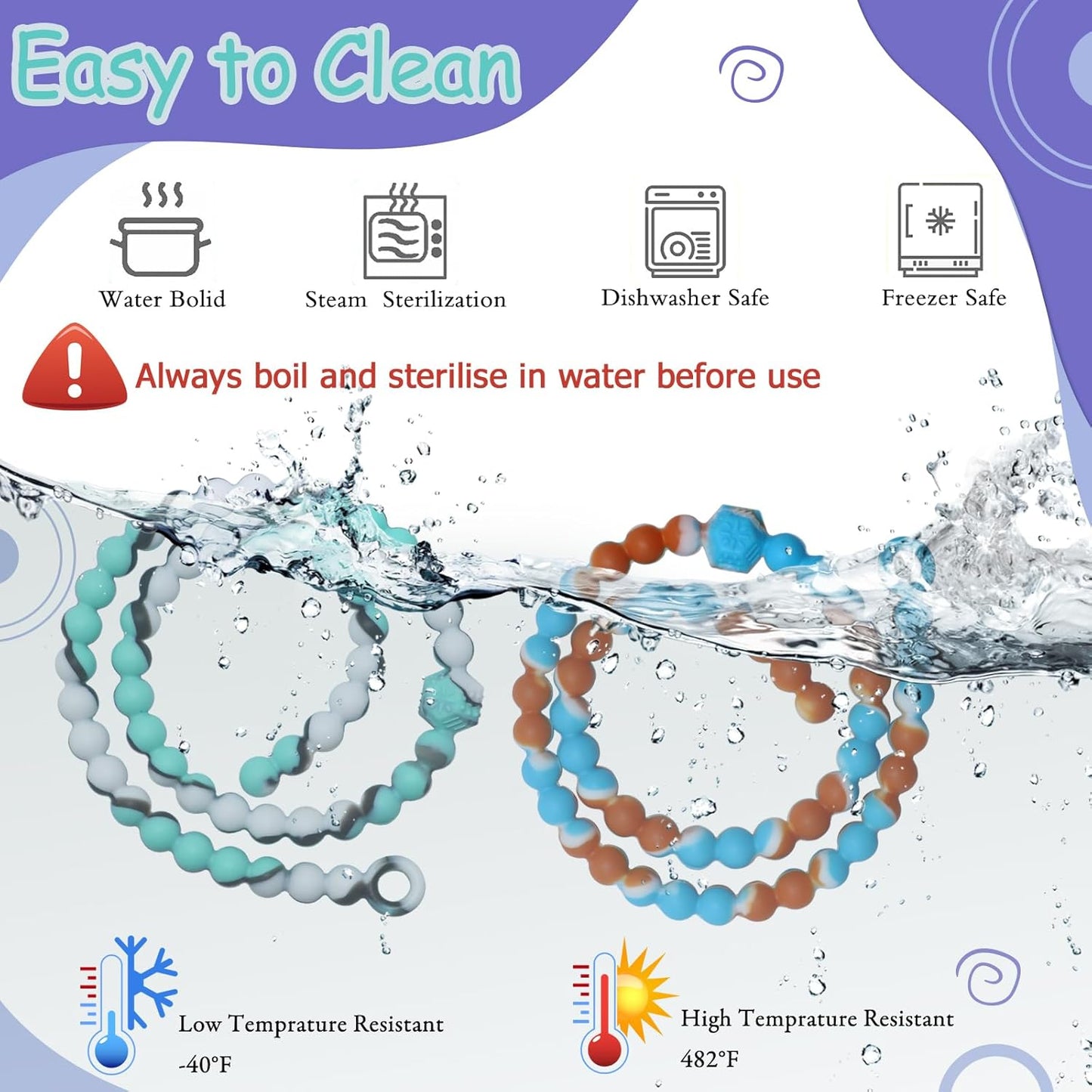 Sensory Chew Necklace – 2 Pack