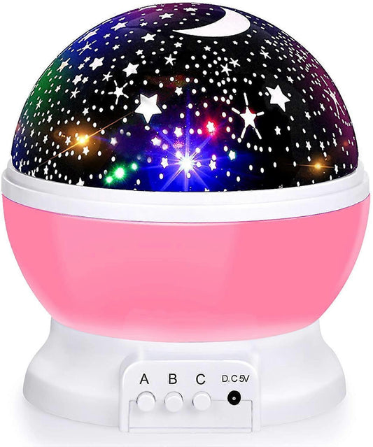 Night Light Moon Star Projector