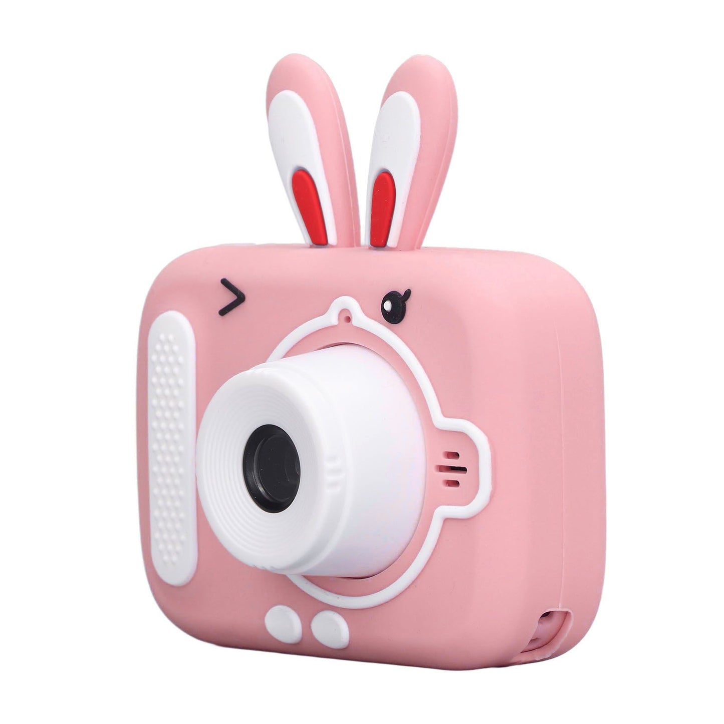 Kids Camera Digital 20MP Child Selfie Toy Toddler Christmas Birthday Gift Rabbit Shape 2in Pink
