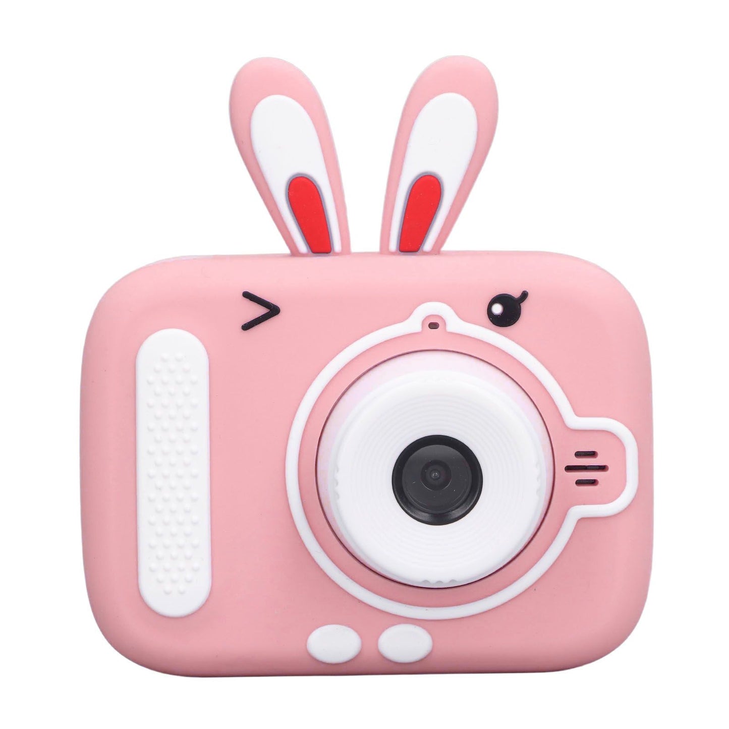 Kids Camera Digital 20MP Child Selfie Toy Toddler Christmas Birthday Gift Rabbit Shape 2in Pink