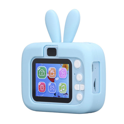 Kids Camera Digital 20MP Child Selfie Toy Toddler Christmas Birthday Gift Rabbit Shape 2in Blue