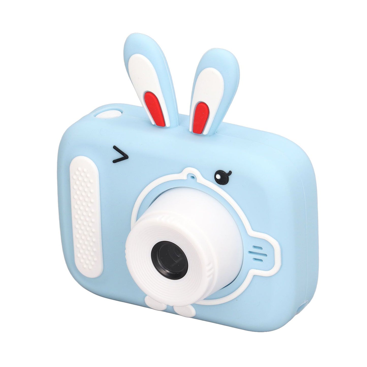 Kids Camera Digital 20MP Child Selfie Toy Toddler Christmas Birthday Gift Rabbit Shape 2in Blue
