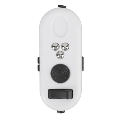 Fidget Toy Reduce Stress Relax Mood Portable Anxiety Sensory EDC Toy Sensory Fidgets Controller Pad 5 White and Black