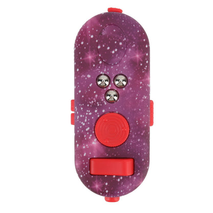Fidget Toy Reduce Stress Relax Mood Portable Anxiety Sensory EDC Toy Sensory Fidgets Controller Pad 10 Star Purple