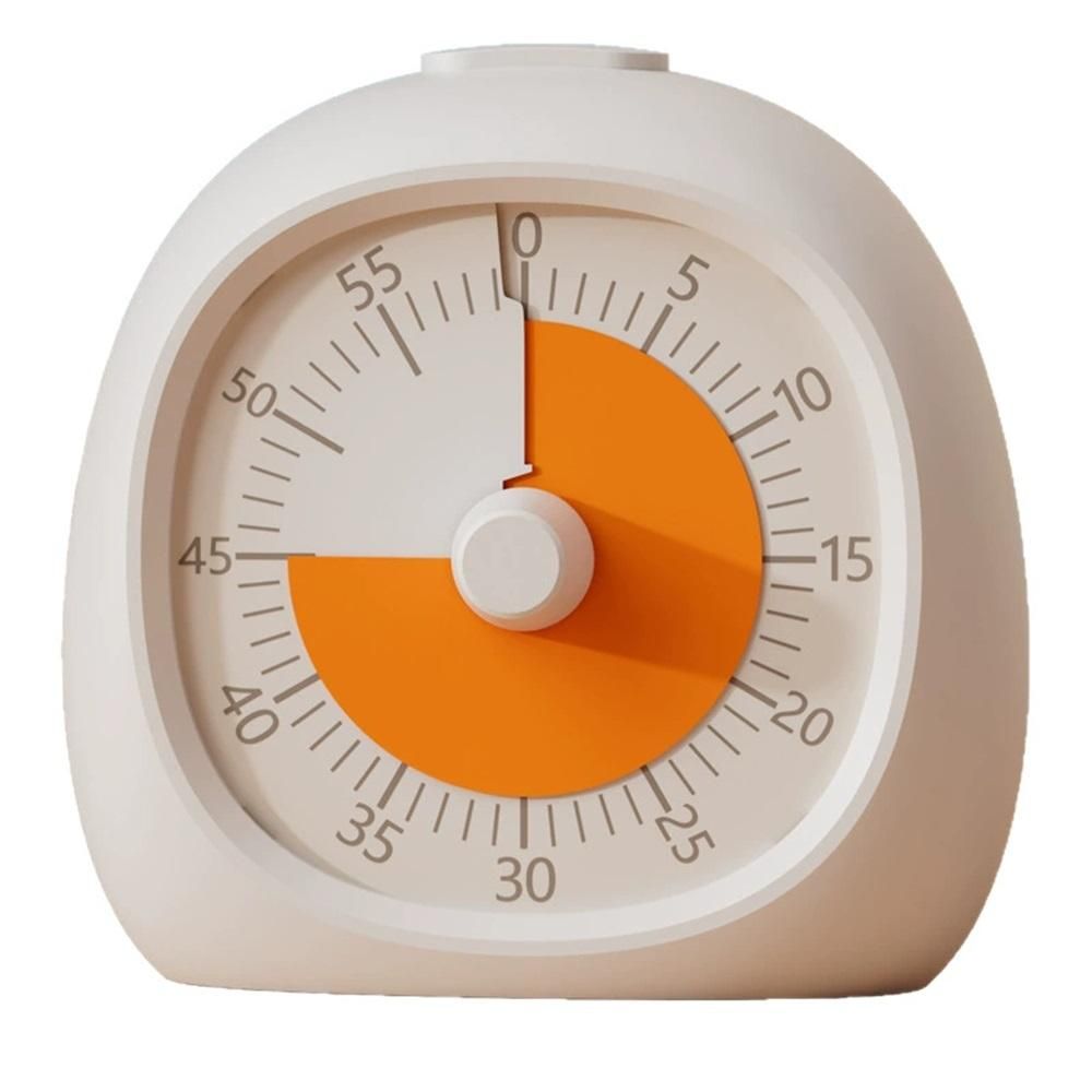 60-Minute Visual Timer for Kids – White