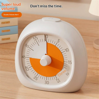 60-Minute Visual Timer for Kids – White