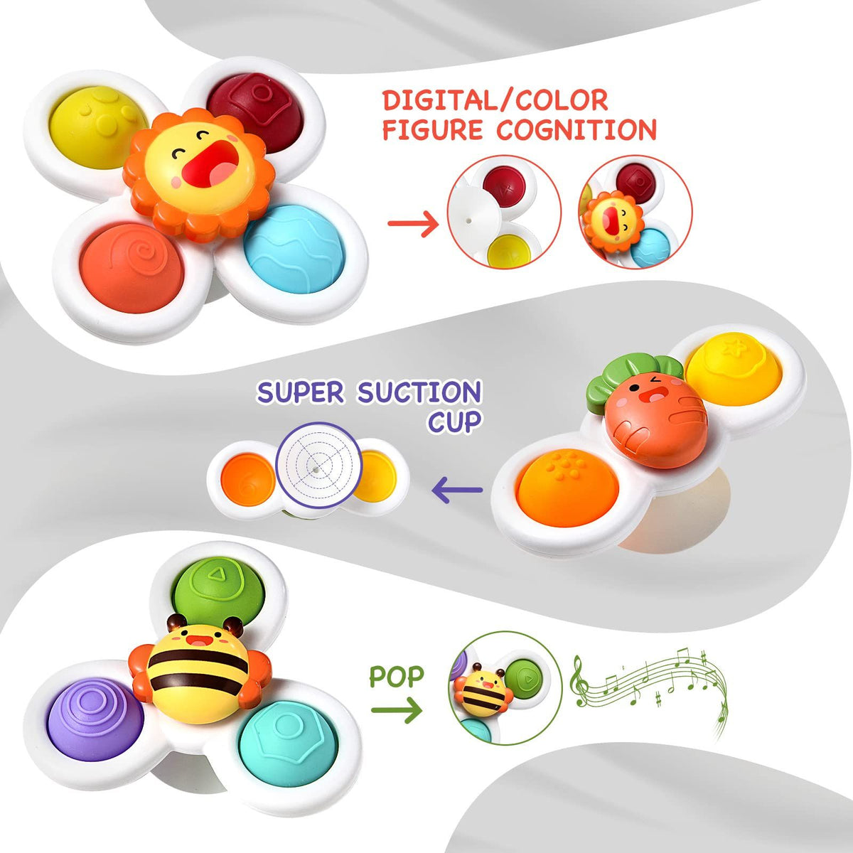 Suction Cup Sensory Spinner Toys – 3 Pack – product image 4