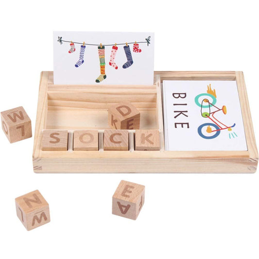 English Word & Alphabet Learning Puzzle