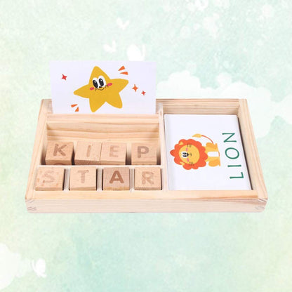 English Word & Alphabet Learning Puzzle